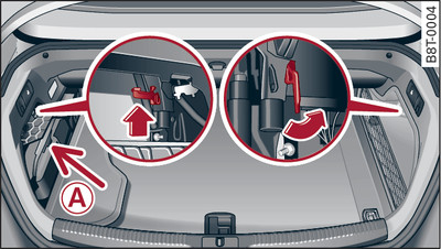 Luggage compartment: Side trim panels